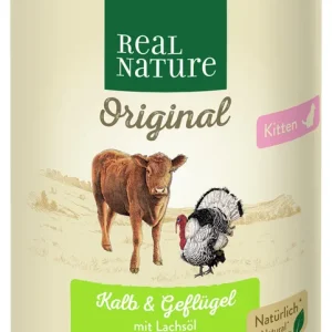 REAL NATURE Katze Kitten Kalb und Geflügel 400 g Jetzt Kaufen